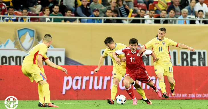 რუმინეთი - საქართველო 5-1 - GFF - საქართველოს ფეხბურთის ფედერაცია